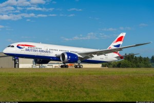 Авиакомпания British Airways намерена поставить Boeing 787 Dreamliner на линию Лондон - Москва.