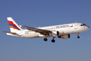 Первый рейс авиакомпании Armenia из аэропорта Внуково